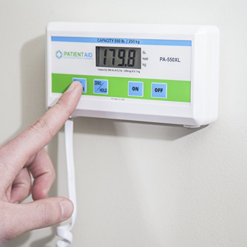 Patient Aid Medical Floor Scale - Portable - Digital Easy Read - High Capacit...