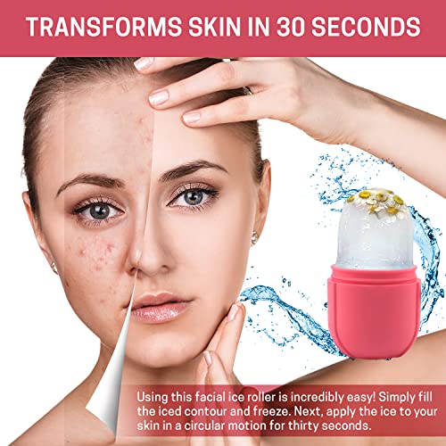 Ice Roller for Face and Eyes - Luxurious Iced Contour Stick Roller - Cold Fac...