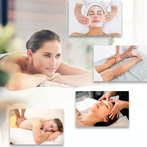 Massage Table Portable Massage Bed Spa Bed 73''L 24" W Height Adjustable PU L...