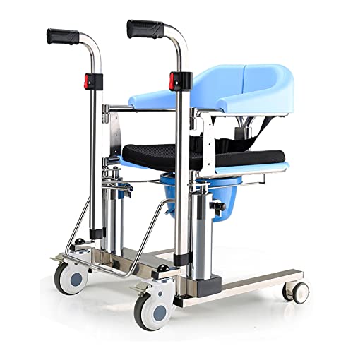 PAYRFV Upgraded Patient Lift Wheelchair for Home, Double Hydraulic Patient Li...