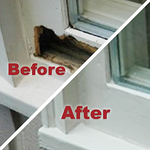 PC Products PC-Woody Wood Repair Epoxy Paste, Two-Part 48 oz in Two Cans, Tan...