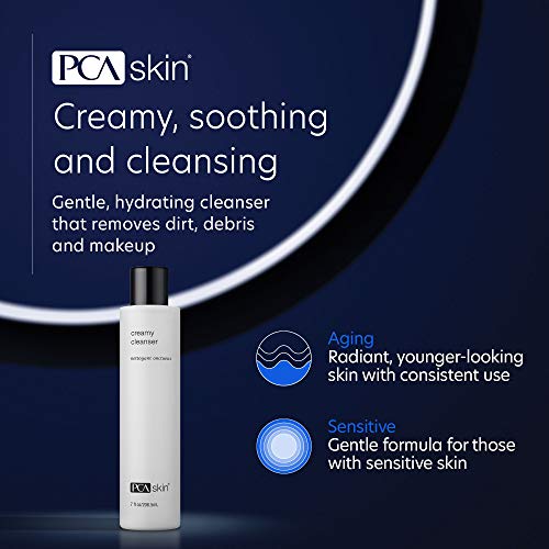 PCA SKIN Creamy Moisturizing Facial Cleanser - Non-Drying, Foaming Daily Face...