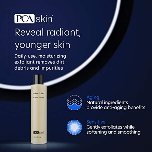 PCA SKIN Daily Facial Exfoliant Cleanser - Moisturizing Face Wash Exfoliator ...