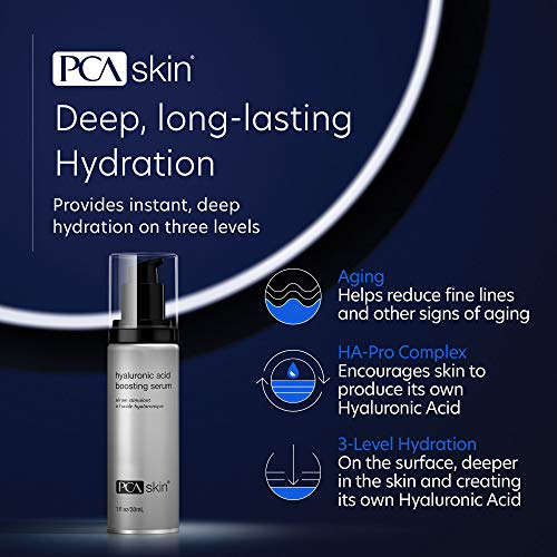 PCA SKIN Hyaluronic Acid Boosting Face Serum - Anti Aging Hydrating Facial Co...