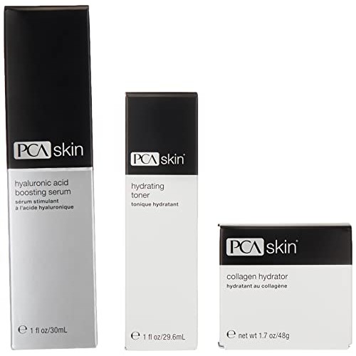 PCA SKIN Hydration Essentials Skin Care Kit — Three Step Routine to Moisturiz...
