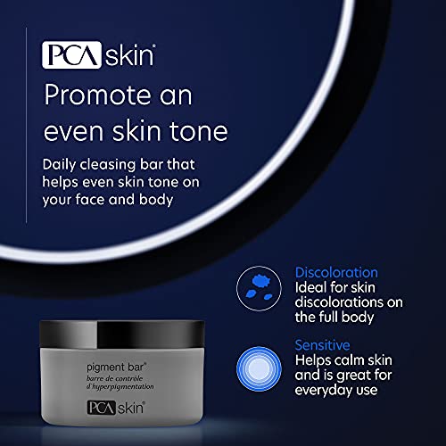 PCA SKIN Pigment Bar - Face & Body Cleansing Soap with Azelaic & Kojic Acids,...