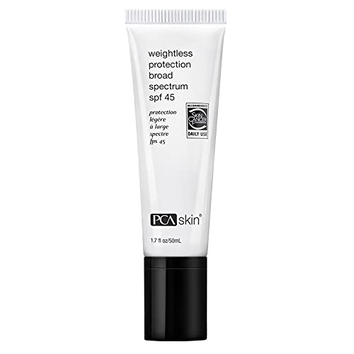 PCA SKIN Weightless Protection Broad Spectrum SPF 45 - Oil-Free Hydrating Fac...