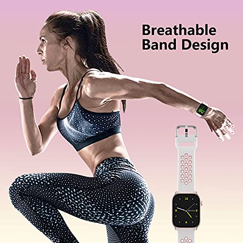 2021 New Smart Watch, Fitness Tracker with Heart Rate Monitor,Blood Oxygen Tr...