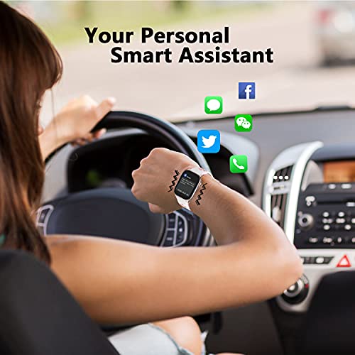 2021 New Smart Watch, Fitness Tracker with Heart Rate Monitor,Blood Oxygen Tr...