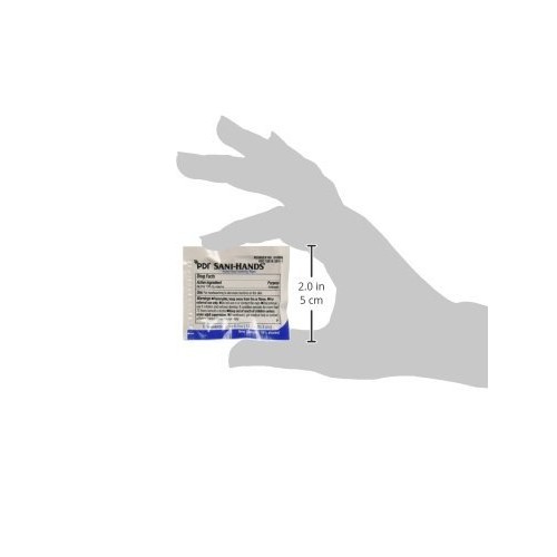 PDI - D43800 Sani-Hands Instant Hand Sanitizing Wipes, Pack of 100