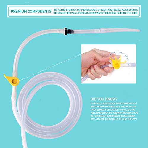 PE Replacement Silicone Enema Hose Assembly. Suitable for Coffee and Water Co...