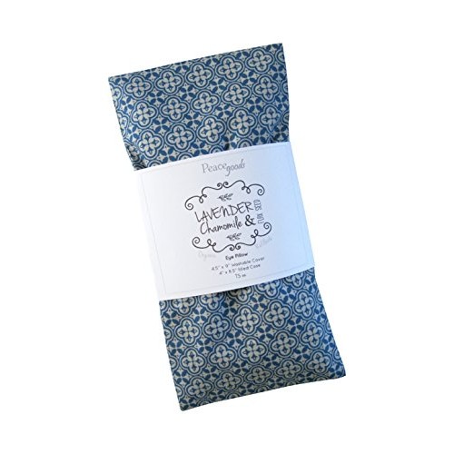 Peacegoods Aromatherapy Eye Pillow - Bundle of (6) - 4.5 x 9 - Organic Lavend...