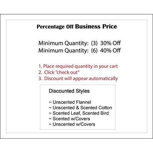 Peacegoods Eye Pillow Cover Pack of (4) - Washable Cotton - Soft Soothing - 4...