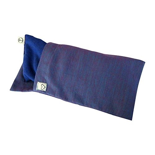 Peacegoods Eye Pillow Gift Set - Unscented Flax Eye Pillow w/Cover - Soft Cot...