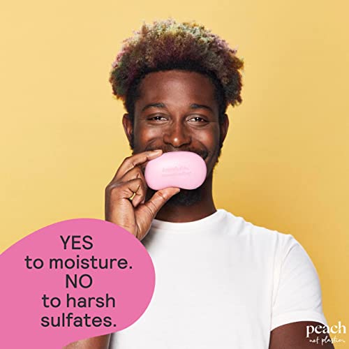 Peach not Plastic Bar Soap | Moisturizing Hand & Body Soap | Passionfruit See...