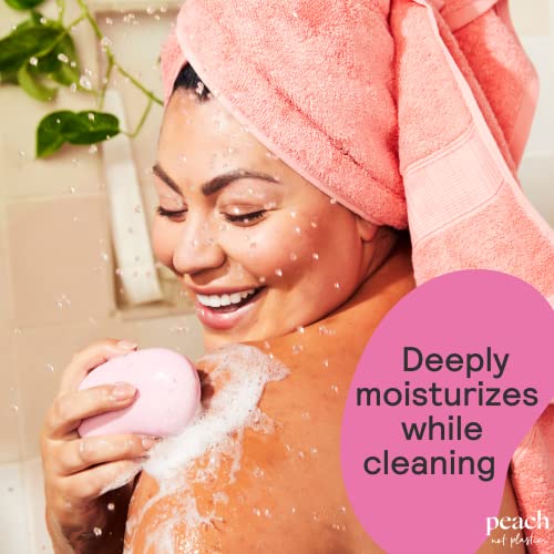 Peach not Plastic Bar Soap | Moisturizing Hand & Body Soap | Passionfruit See...