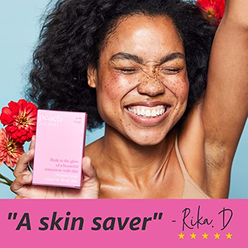 Peach not Plastic Bar Soap | Moisturizing Hand & Body Soap | Passionfruit See...