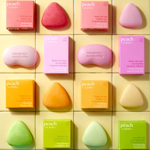 Peach not Plastic Bar Soap | Moisturizing Hand & Body Soap | Passionfruit See...