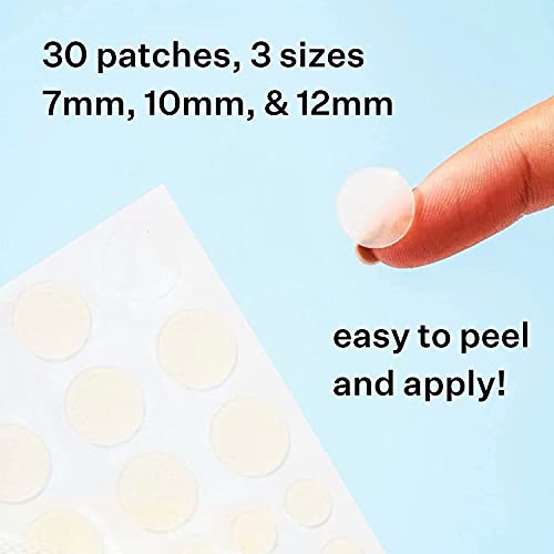 Peach Slices Acne Spot Dots | Clear Hydrocolloid Acne Pimple Patch for Zits a...