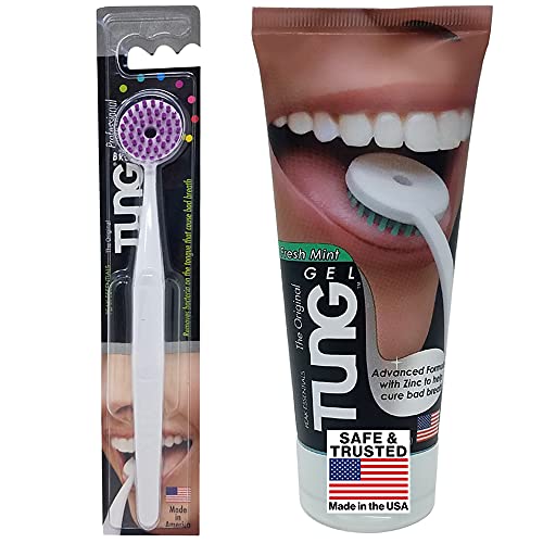 Peak Essentials | The Original TUNG Brush Kits | Premium | Tongue Cleaner | S...