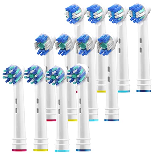 Pearl Enterprises Replacement Toothbrush Heads for Oral B- 12 PK Electric Too...