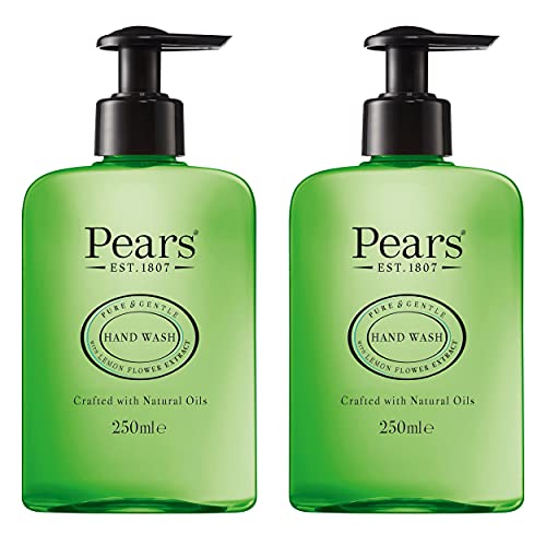 Pears Pure & Gentle with Lemon Flower Extracts Hand Wash | 98% Pure Glycerin ...