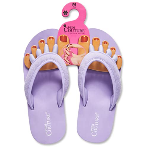 Pedi Couture Pedicure Toe Separators Pedicure Sandals for Women - Comfy, Ligh...