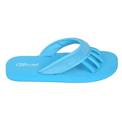 Pedi Couture Women's Spa Pedicure Toe Separator Slippers/Sandals- For Use at ...