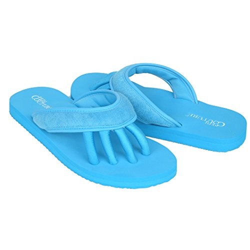 Pedi Couture Women's Spa Pedicure Toe Separator Slippers/Sandals- For Use at ...