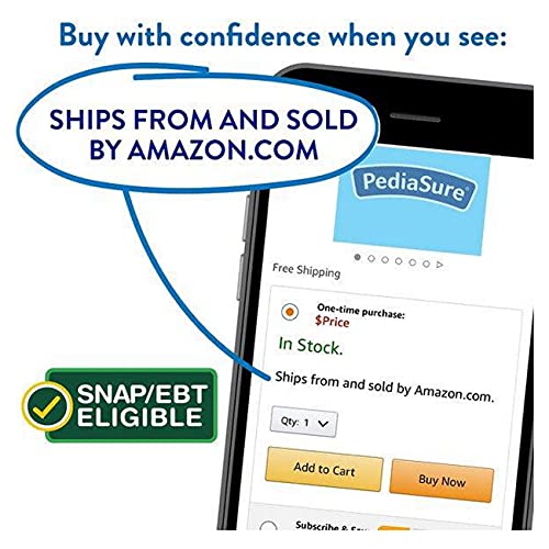 PediaSure Grow & Gain with Immune Support, Kids Protein Shake, 27 Vitamins an...