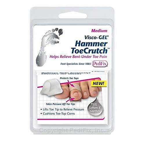 Pedifix Visco GEL Hammer Toe Crutch Item # 1037-M Medium 4 Total SMARTGEL TECH