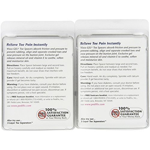 Pedifix P28S Visco-Gel Toe Spacers