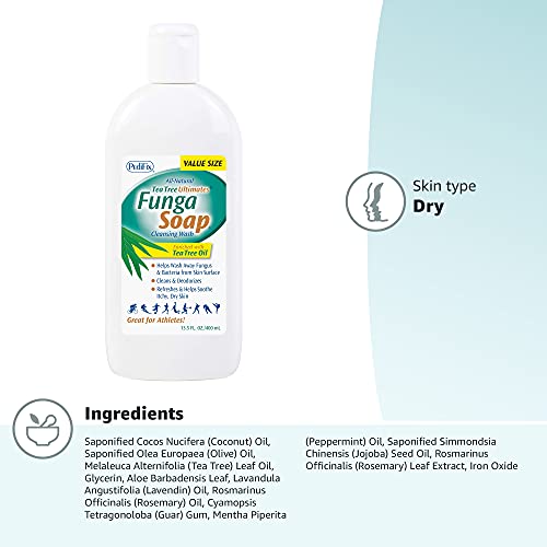 Pedifix Tea Tree Ultimates Funga Soap, 1 Count