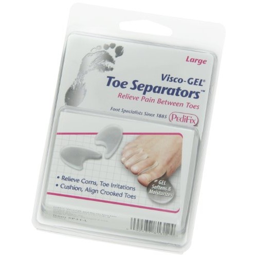 PediFix Visco-gel Toe Separators, Large, 2 Count