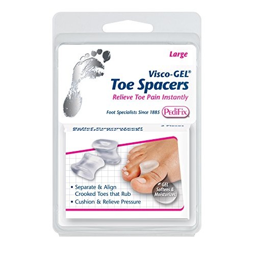 Pedifix Visco-Gel Toe Spacers, Large