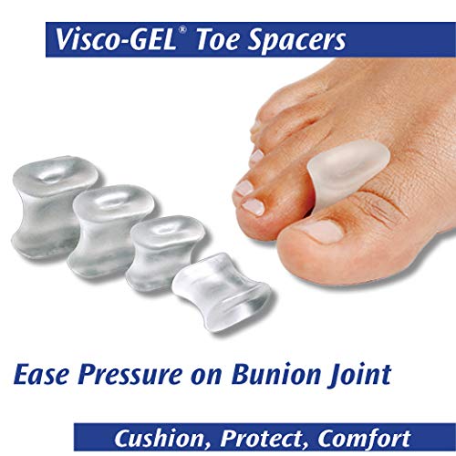 Pedifix Visco-Gel Toe Spacers, Large