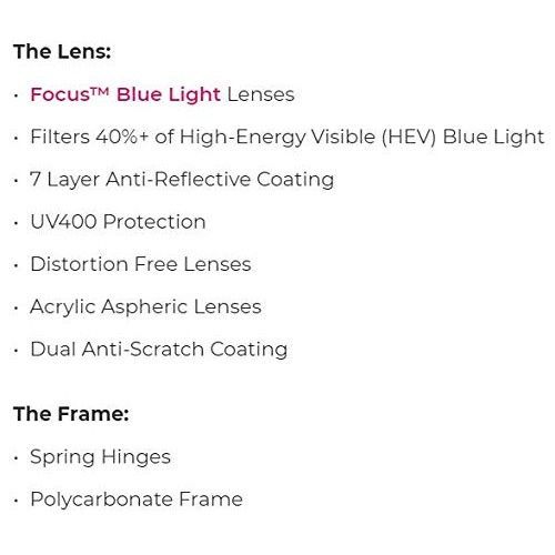 Peepers by PeeperSpecs Women's Brocade Square Blue Light Blocking Reading Gla...