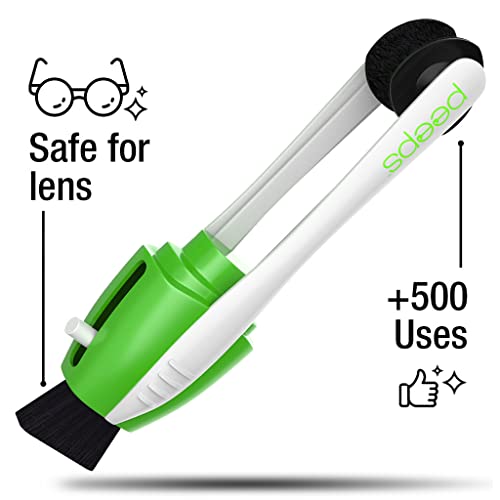 CarbonKlean Peeps Eyeglass Lens Cleaner - Efficient and Durable Carbon Microf...
