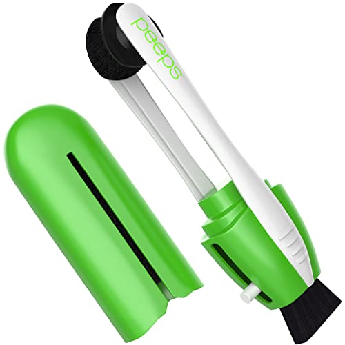 CarbonKlean Peeps Eyeglass Lens Cleaner - Efficient and Durable Carbon Microf...