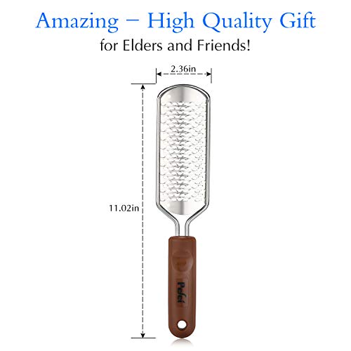Professional Pedicure Foot File, Colossal Stainless Steel Detachable Foot Scr...