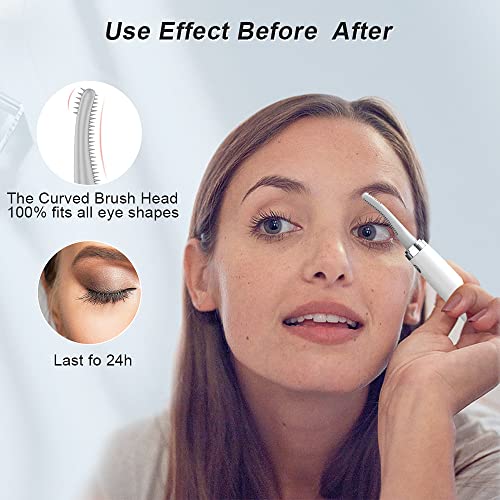 PEIPAI Rechargeable Heated Eyelash Curler, USB Silicone Comb Eyelash Curler Q...