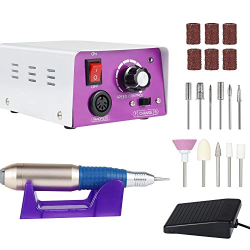 Nail Drill - Professional Nail Drill Machine 25000 rpm Electric Nail Drill fo...