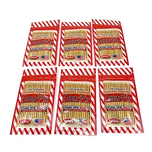 PKM Candies - All Natural Cinna-Pix All Natural Cinnamon Toothpicks Espeez (C...