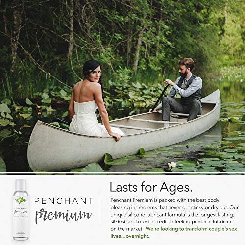 Penchant Intimate Lubricants for Sensitive Skin - Silicone Based, Discreet La...