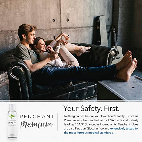 Penchant Intimate Lubricants for Sensitive Skin - Silicone Based, Discreet La...