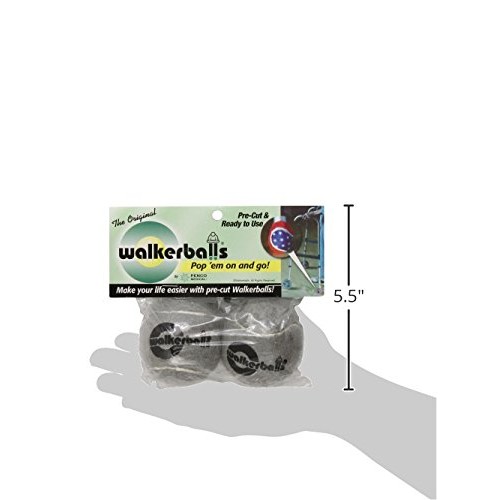 Penco Pwb0012gr Walker Balls, Gray, 2count (Pack of 12)