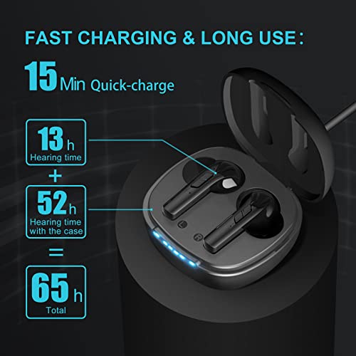 2022 Hearing Aids for Seniors with Noise Cancelling, Rechargeable Hearing Amp...