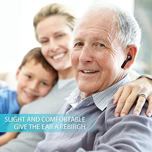 2022 Hearing Aids for Seniors with Noise Cancelling, Rechargeable Hearing Amp...