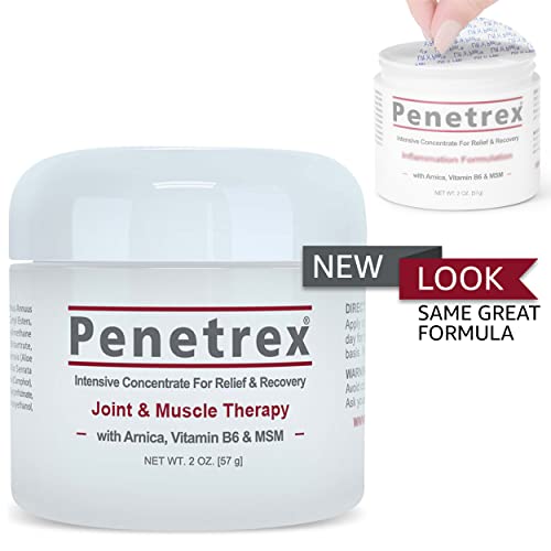Penetrex Joint & Muscle Therapy, 2 Oz Cream – Intensive Concentrate for Relie...