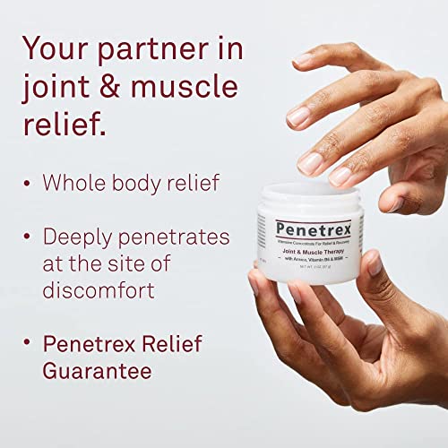 Penetrex Joint & Muscle Therapy, 2 Oz Cream – Intensive Concentrate for Relie...